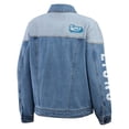 thumbnail image 3 of Women's WEAR by Erin Andrews  Detroit Lions Full-Button Denim Jacket, 3 of 5