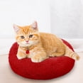 thumbnail image 4 of Puppy Sleep Cushion Comfortable Plush Dog Bed,Small Dog Kennel with Deep PV Litter Sleeping Mat 30x30cm,Soft Pet Bed, 4 of 5