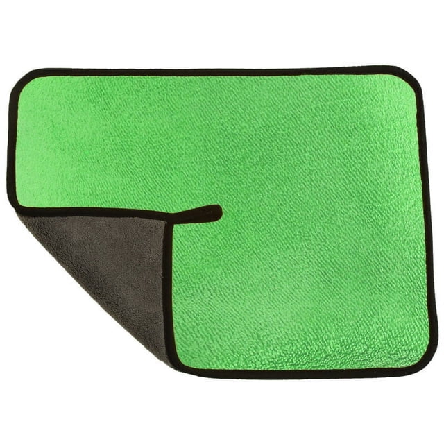 Toalla para lavado de autos, toalla de terciopelo coral, toalla acolchada para auto, toalla absorbente de terciopelo de doble cara para lavado de autos