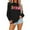 Black, variant on Womens Casual Heart Graphics Shirt Long Sleeve Pullover Loose Crewneck Cute Love Printed Sweatshirt Tops Black L
