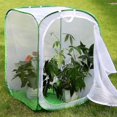 thumbnail image 4 of 1 Piece Butterfly Habitat Cage, Insect Habitat Cage Foldable Mesh Cage, 4 of 5