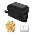 thumbnail image 3 of Duety 12 Slot Automotive Relay Fuse Block Holder Box Socket Set for Car ATV UTV Truck, 3 of 9