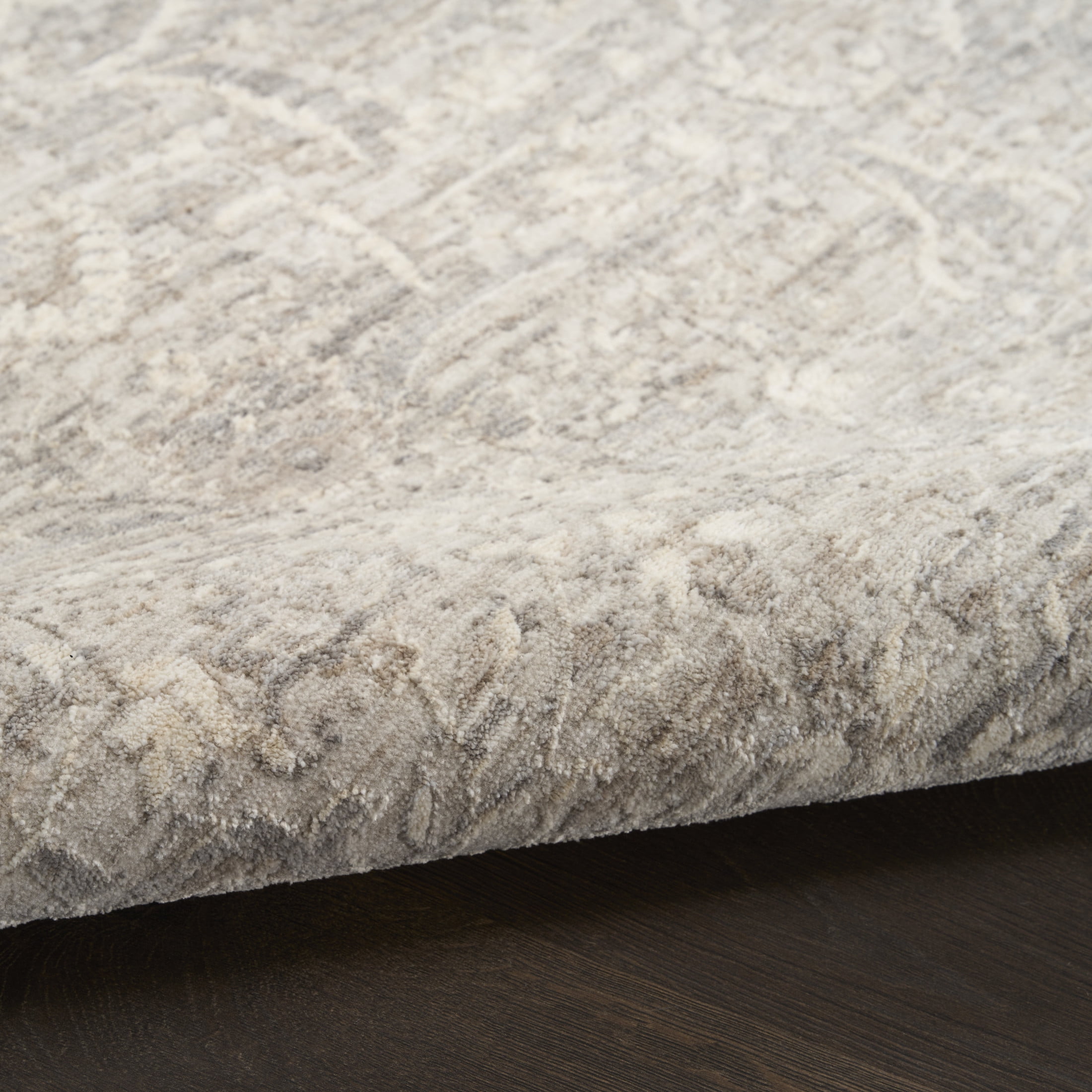 Nourison Outlines 10' x 13' Grey Vintage Indoor Rug