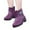 Purple, variant on Oyedens Womens Rain Boots Waterproof Rubber Rainboots Ankle Garden Boots for Outdoor Gardening Work