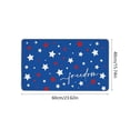 thumbnail image 3 of CQCYD Liquidation à Moins de 5$ Tapis de Porte, Drapeau Américain Rayures Rouges Étoiles Jour de l'Indépendance Absorbant Tapis d'Entrée Intérieur Extérieur Antidérapant pour Porte d'Entrée Arrière-Cours Patio, 3 of 6