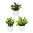 thumbnail image 1 of TABLETREANDS 3Ud Plantas Decorativas Falsas En Maceta Para Oficina Hogar Con De Bonsái Artificial, 1 of 6