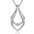 thumbnail image 1 of Soporte de anillo geométrico, collar, colgante, joyería para mujer, novia, esposa, 1 of 2