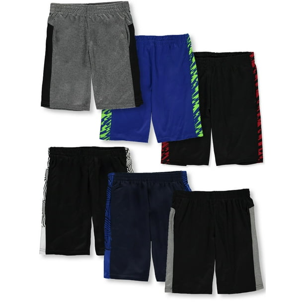 Pro Athlete Performance Pro Athlete Performance Boys' 6Pack Athletic Shorts (Big Boys