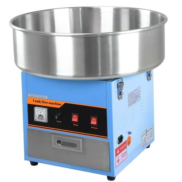 PartyHut  Commercial Cotton Candy Machine Carnival Party Candy Floss Maker, Blue