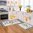 thumbnail image 2 of Sunflower Festival Doormat Set Decorative Kitchen Rugs for Home Holiday Floor Mat Comfortable Summer Carpet, 2 of 5
