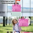 thumbnail image 3 of Numjaw 2 Pack Garment Bags,40 inch Garment Bag for Hanging Clothes,Waterproof Hanging Garment Bags For Dance Costumes,Travel Storage (Pink), 3 of 7