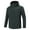 Gray, variant on WREESH Fashion Winter Jacket Mansolid Color Water Resistance Drawstring Pockets Hooded Outdoor Jacket Coat Black