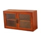 thumbnail image 3 of Gabinete de almacenamiento de madera perfecl Estante de exhibición 2 niveles, 3 of 8