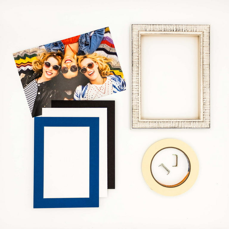 12x18 Mat for 18x24 Frame - Precut Mat Board Acid-Free Royal Blue 12x18  Photo Matte For a 18x24 Picture Frame, Premium Matboard for Family Photos,  Show Kits, Art, Picture Framing, Pack of