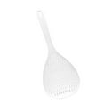 thumbnail image 2 of Strainer Long Handle Heat-resistant Kitchen Skimmer Sifter Plastic Cooking Sieve Scoop Spoon, White, 2 of 10