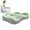 Green, variant on Bxaolu Seat Cushion, Office Chair Cushion for Pressure Relief, Coccyx Cushion, Ergonomic Memory Foam Seat Cushion for Car, Home, Soft and Comfortable Pad for Hip, All Day Comfort - Black