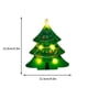 thumbnail image 2 of Guirnalda de luces LED navideñas a pilas con Papá Noel | 3 modos de destello para decoración navideña de interior y exterior, 2 of 2