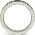 thumbnail image 2 of Titanium Edward Mirell Gray Multi-Anodized Flat 4mm Band (Size 11) Made In United States emr172-4mm-11, 2 of 5