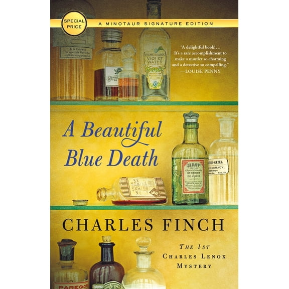 Charles Lenox Mysteries: A Beautiful Blue Death : The First Charles Lenox Mystery (Series #1) (Paperback)