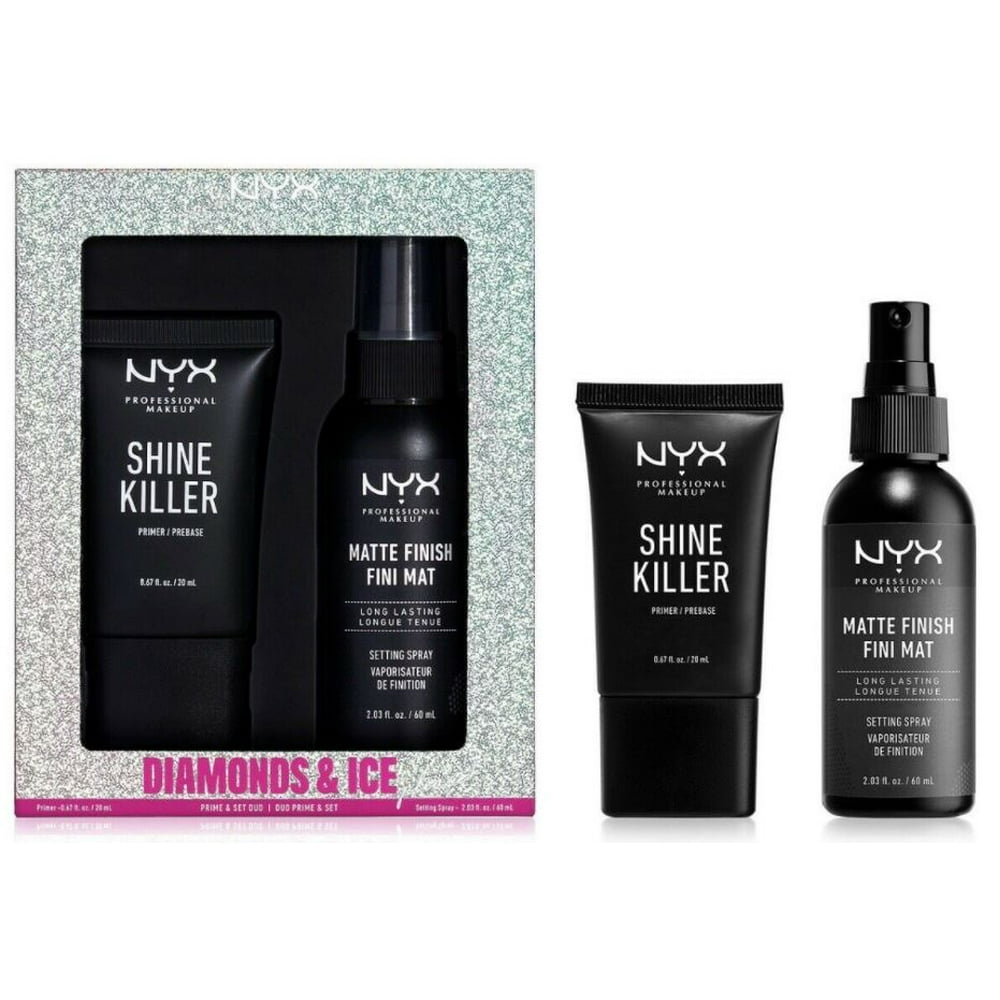 Nyx Professional Diamonds & Ice Please! Primer & Setting Spray Set