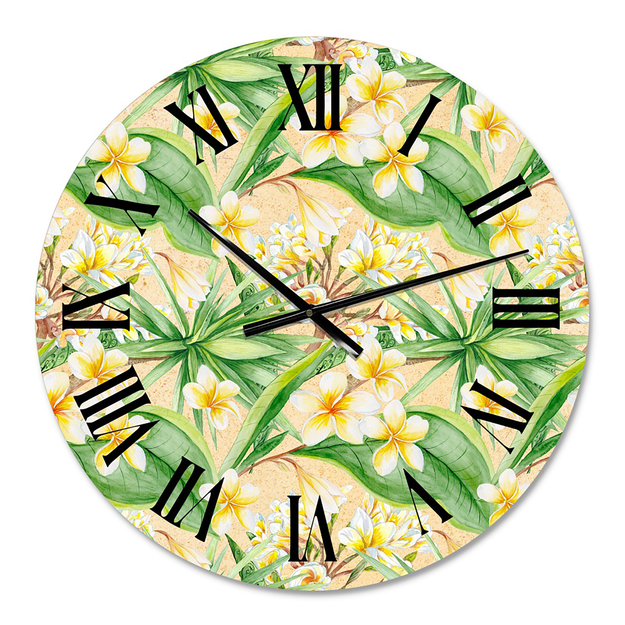 Designart 1 in Modern,Contemporary Wall Clock