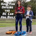 thumbnail image 4 of Wiseplay Proyectos de vástagos para niños de 8 a 12 años - Kits de autos RC de 421 piezas para construir - Idea de regalo para niños y niñas de 10 años - Juguetes de construcción de vástagos para niño, 4 of 4