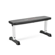 CAP Strength Flat Utility Weight Bench (600 lb Weight Capacity), White