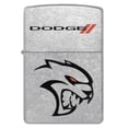 thumbnail image 2 of Zippo Lighter: Dodge Hellcat Logo - Street Chrome 48760, 2 of 6