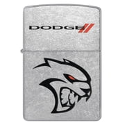 Zippo Lighter: Dodge Hellcat Logo - Street Chrome 48760