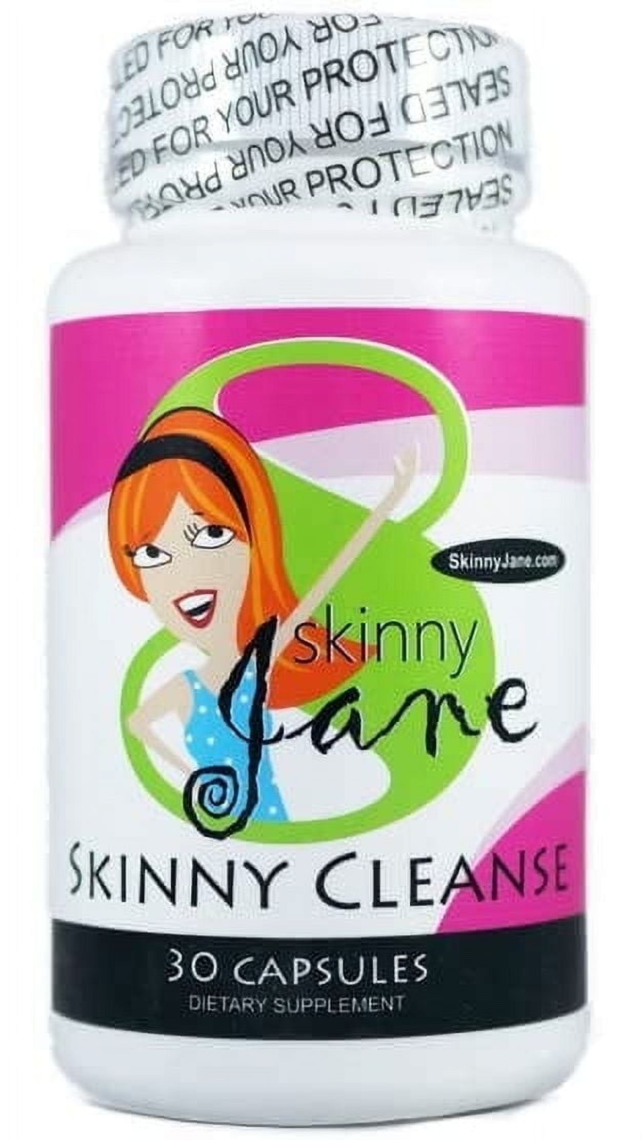 Skinny Jane Skinny Cleanse - Natural Daily Cleanse Supplement - Supports Digestive Health - Eases Bloating - 15 Day Supply