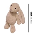 thumbnail image 2 of Bunny Stuffed Animal, 9.84in Cute Rabbit Plush, Home Decor Gift Soft Bunny Plush Long Ear Stuffed Animal (Gray), 2 of 6