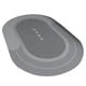 thumbnail image 2 of Alfombrilla de baño antideslizante, lavable, de secado rápido, con diatomeas para inodoro y baño. Gris ovalado L, 2 of 9