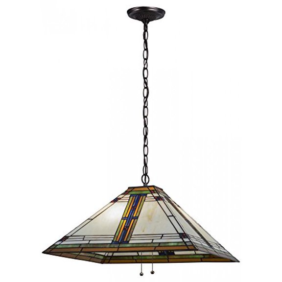 Meyda Tiffany 144965 Lighting, 20 sq. in, Finish: Mahogany Bronze