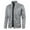Grey, variant on EGNMCR Men's Puffer Jacket Autumn Slim Fitting Thin Velvet Outdoor Hiking Jacket with Pockets Casual Solid Color Stand Collar Zip Up Lightweight Overcoats Windbreaker