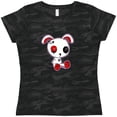 thumbnail image 3 of Inktastic Goth Bunny Women's T-Shirt, 3 of 5