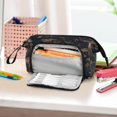 thumbnail image 6 of Nylon Fish Mouth Pencil Case with Large Capacity Zipper Pencil Pouch Mushrooms and Plants Pattern Pencil Bag Organizers, 6 of 7