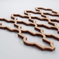 thumbnail image 4 of Ekena Millwork 7 3/8"W x 7 3/8"H x 3/8"T Extra Small Casablanca Decorative Fretwork Wood Wall Panels, Alder, 4 of 6