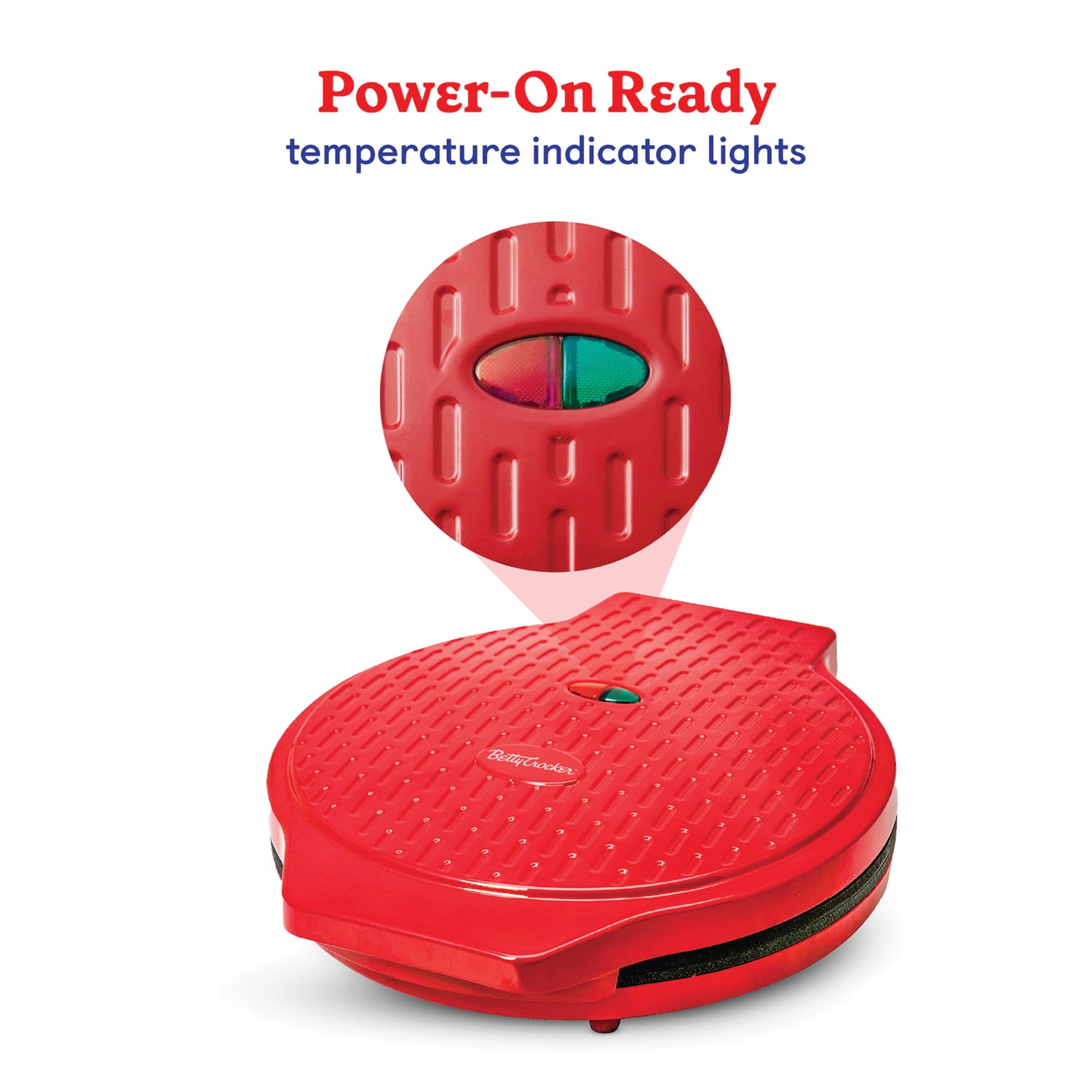 Betty Crocker 12-In. Pizza Maker, Red, BC-2958CRPT