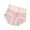 Pink, variant on Yoga Thong Panties for Women - Mid Waist Ice Silk Seamless Briefs, Invisible No Show Base Layer for Gym Daily Wear