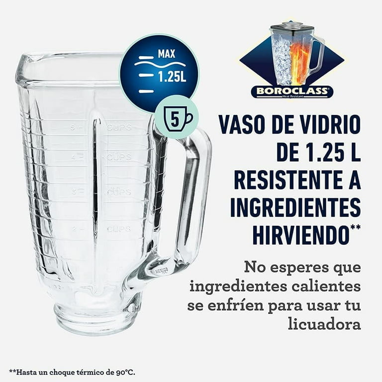 Oster Original 3 Speed Chrome Blender, 5 Cup Glass Jar - Walmart.com