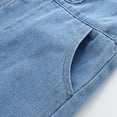 thumbnail image 5 of Karoyedx Baby Overalls Baby Girls Overalls Baby Denim Romper Outfits Infant Girls Jeans Jumpsuit Blue Size,6-12 Months, 5 of 8