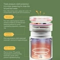 thumbnail image 4 of Portable Travel Electric Kettle Water Kettle Small Electric Tea Kettle with 4 Variable Presets 500ml Personal Hot Water Boiler US Plug, 4 of 8