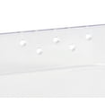 Mainstays Clear Glossy Plastic Boot Shoe Box with Lid, Adult Size