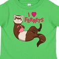 thumbnail image 4 of Inktastic I Love Ferrets Boys or Girls Toddler T-Shirt, 4 of 5