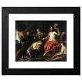 thumbnail image 2 of Gerard Seghers 14x12 Black Modern Framed Museum Art Print Titled - Christ and the Penitent Sinners (1610 - 1651), 2 of 5