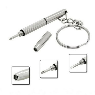 GROFRY 3in1 Mini Sunglasses Eyeglass Phone Watch Repair Keychain Screwdriver Kit Tool