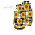 thumbnail image 6 of Honeii Sunflowers Print Car Seat Covers 2 Pieces, Full Set Universal Seat Covers for Cars, Waterproof Auto Seat Protectors, 6 of 7