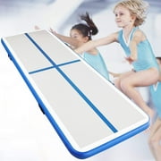 Air Track mat Inflatable Gymnastics airtrack with Electric Air Pump for Practice Gymnastics, Tumbling,Parkour, Home Floor,Yoga,kid safty mat(5m)
