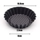 thumbnail image 2 of Moldes para tartas de acero al carbono de 6 piezas, molde para alquitrán, molde para tartas de huevo, moldes para hornear antiadherentes reutilizables para cupcakes, postres, helados Adepaton  YQ-1755, 2 of 7