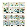 thumbnail image 4 of TIELUTT Cartoon Drawing Board Art Design Drawing Board for Kids Toddler Doodle Animals for Kids 3-5 Farm Animal for Kids Kids Computer for Girls 4 Years Kids Activities 3-5 Girls Heart Math Anxiety, 4 of 6